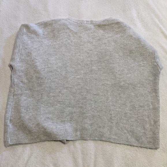 H&M Size M/L (10-16) Grey soft open cardigan/ knit kimono - Picture 4 of 4